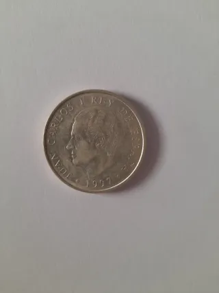 Moneda 2000 Pesetas Plata 1997 El Quijote