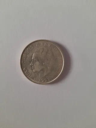 Moneda 2000 Pesetas Plata 1997 El Quijote