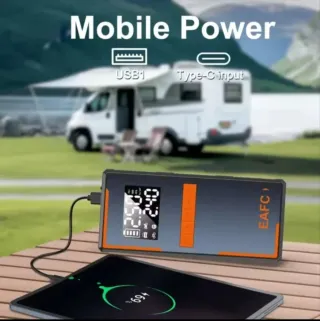 Arrancador Compresor Portátil Multifunción EAFC