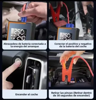 Arrancador Compresor Portátil Multifunción EAFC