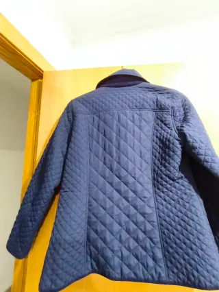 Chaqueta azul acolchada talla 12