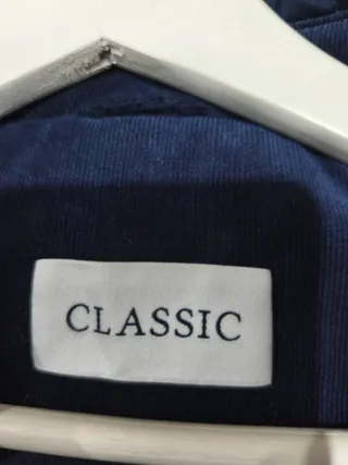 Chaqueta azul acolchada talla 12