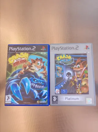 Pack Crash PS2 Lucha de Titanes y Venganza de Cort