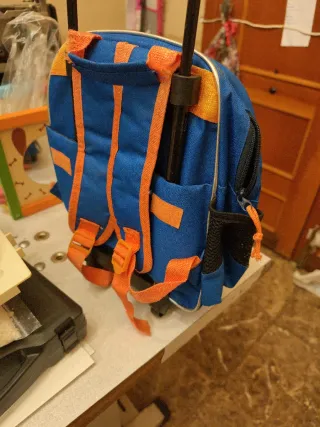 Mochila Carro Infantil Phineas y Ferb