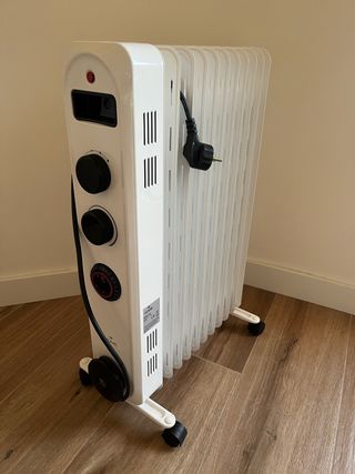 Stufa a olio Carrefour Home 2500W con ruote