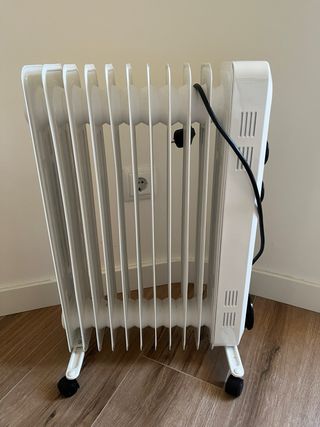 Stufa a olio Carrefour Home 2500W con ruote