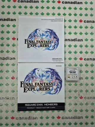 Final Fantasy Explorers 3DS