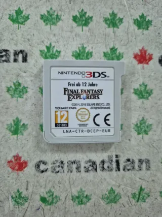 Final Fantasy Explorers 3DS