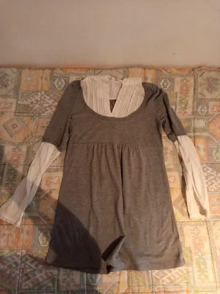 Camiseta mujer negra y multicolor  20 evro todo