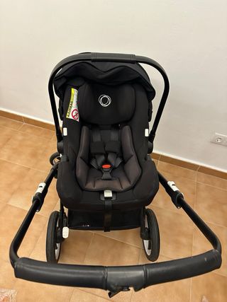 Carrito Bugaboo Fox Negro + Grupo 0