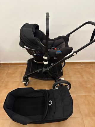 Carrito Bugaboo Fox Negro + Grupo 0