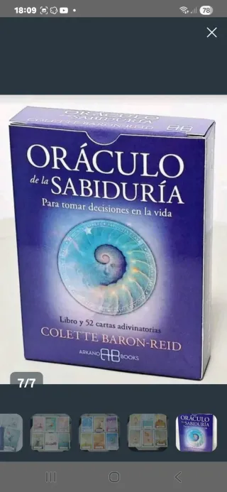Oráculo de la Sabiduría Tarot Cartas