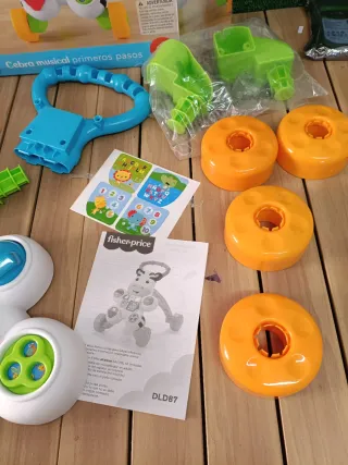 Fisher-Price Cebra Parlanchina Ríe y Aprende