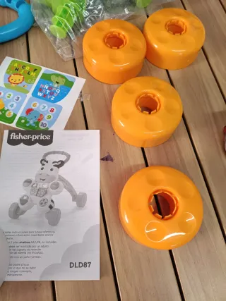 Fisher-Price Cebra Parlanchina Ríe y Aprende