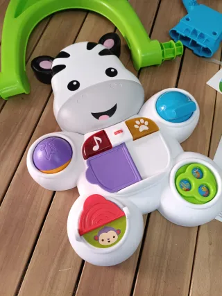 Fisher-Price Cebra Parlanchina Ríe y Aprende