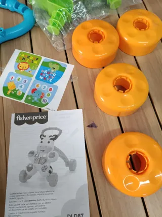 Fisher-Price Cebra Parlanchina Ríe y Aprende