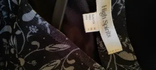 Vestido largo estampado floral.