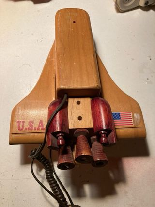 Teléfono Vintage Madera