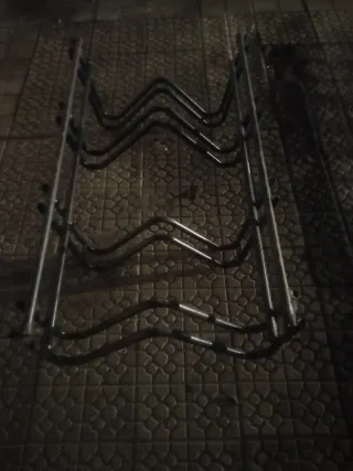 Portabicicletas de metal