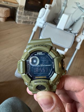 G-Shock Rangeman GW-9400 - Verde Militar