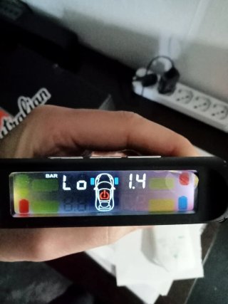 TPMS Monitor Pressione Pneumatici Solare