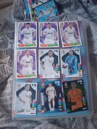 Lote cromos fútbol Real Madrid