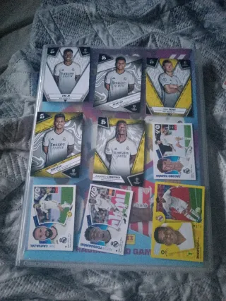 Lote cromos fútbol Real Madrid