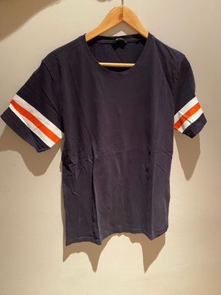 Camiseta Only & Sons negra con rayas