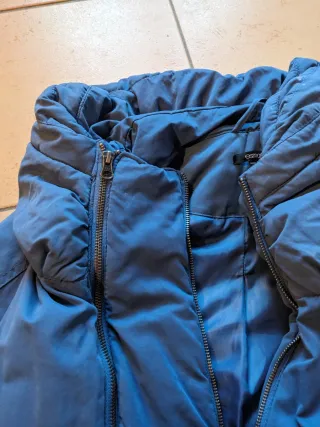 Abrigo porteo bebé azul