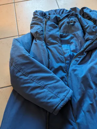 Abrigo porteo bebé azul