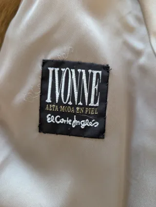 Abrigo de piel de zorro IVONE L/XL