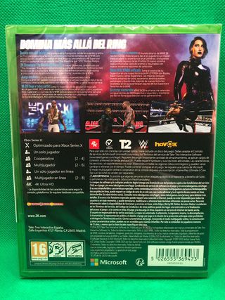 WWE 2K25 Xbox NUEVO