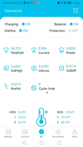 Batería Patinete Eléctrico 36V 12.8Ah 460Wh