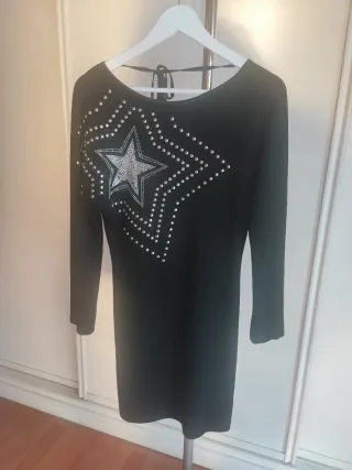 Vestido Denny Rose Negro Estrella