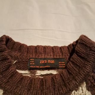 Jersey jacquar de Zara