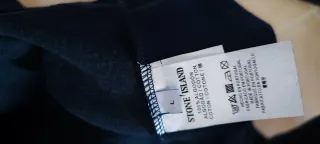 Hoodie Stone Island Azul Tamanho L