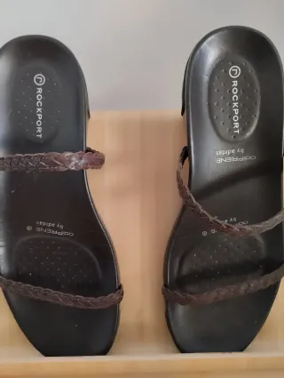 Sandalias piel estilo hippie.piel. nunca usadas