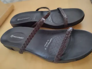 Sandalias piel estilo hippie.piel. nunca usadas