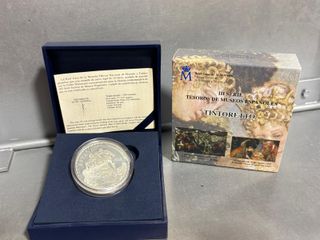 Moneda 10 Euros Tintoretto Tesoros Museos Españole
