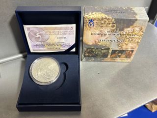 Moneda 10 Euros Tintoretto Tesoros Museos Españole