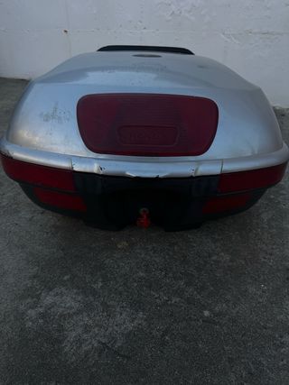 Baúl Honda para 2 cascos con base
