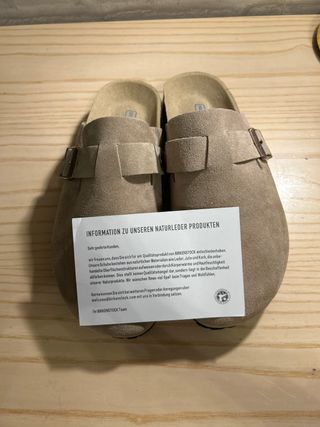 Birkenstock Hombre Talla 41 Gris
