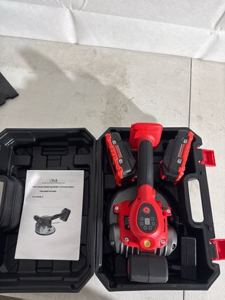 Vibrador azulejos a batería + 2 baterías