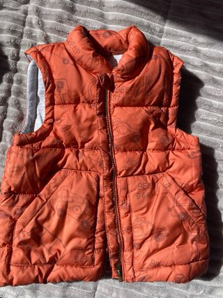 Lote Chaquetón Zara y Chaleco Acolchado