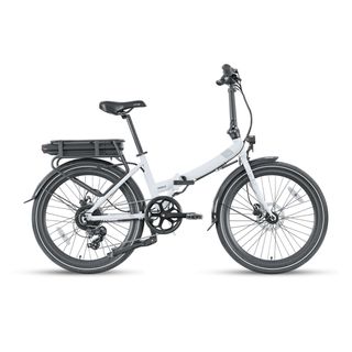 Bicicleta Eléctrica Plegable Blanca Legend Siena,