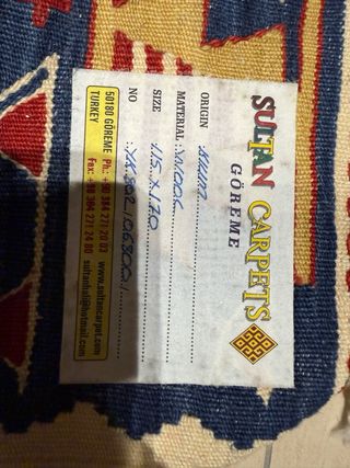 Tappeto Turco Kilim 170x115 cm