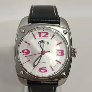 Reloj Lotus Mujer Plateado y Rosa