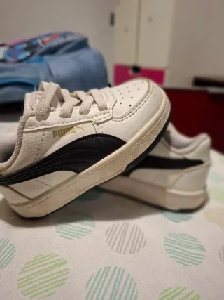 Zapatillas Puma Blancas Niños