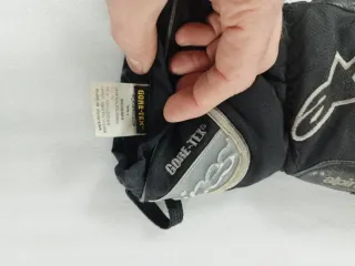 Guantes Moto Alpinestars Gore-Tex Negros y Grises