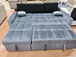 OFERTON DE SOFA CAMA CHAISE LONGUE CON ARCON